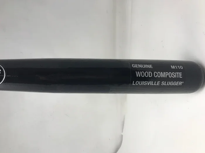 New Louisville Slugger Composite Wood Baseball Bat 34 Inch Black Genuine M110