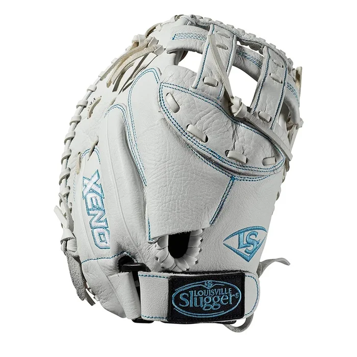 New Louisville Slugger Xeno XNRF19CM Fastpitch RHT 33″ White Catcher’s Mitt