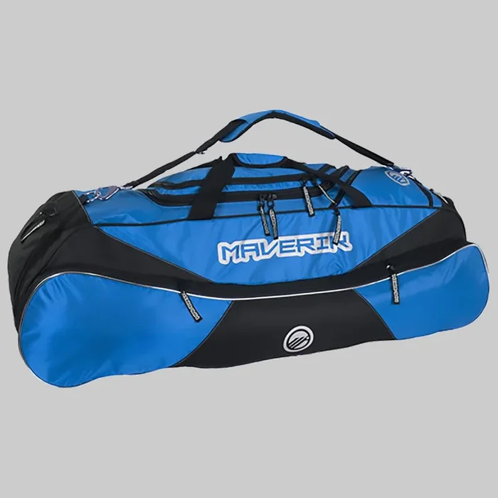 New Maverik Lacrosse Kastle Team Bag Unisex Royal/Black 14″H x 44″W x 14″D
