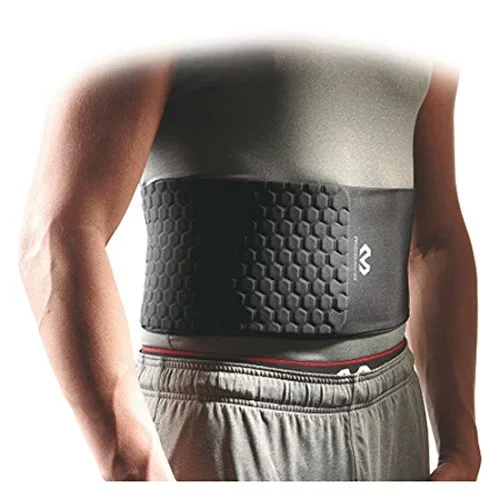 New McDavid 6610 Hex Pad Band – Black Large Rib, Back, Hip