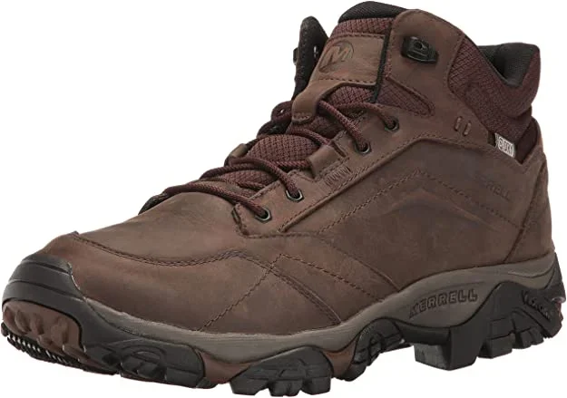New Merrell Men’s Moab Adventure Mid Waterproof Hiking Boot, Dark Earth, 10 M US
