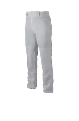 New Mizuno 350008 Adult XX-Large Elastic Bottom Gray Baseball Pants