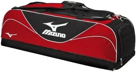 New Mizuno 360152.5190 Vintage G4 Equipment Bag Baseball/Softball Red/Black