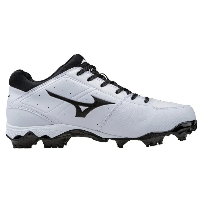 New Mizuno 9 Spike Adv. Finch Elite 2 Size Womens 6 Softball Cleat White/Black