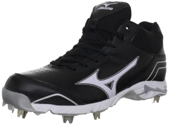 New Mizuno Advanced Classic 7 320431 Mens 10 Baseball Cleats Black/White