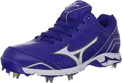 New Mizuno Advanced Classic 7 Low 320431 Mens 11 Baseball Cleats Royal/White