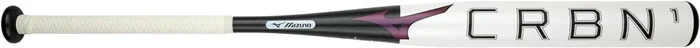 New Mizuno F24 CRBN1 Fastpitch Bat -10oz (2024) Whiyte/Black