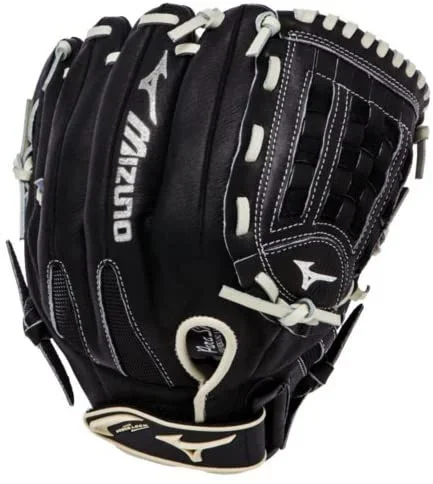 New Mizuno GPM12003 Premier Softball Glove Series RHT Blk/Gray 12 In Slowball