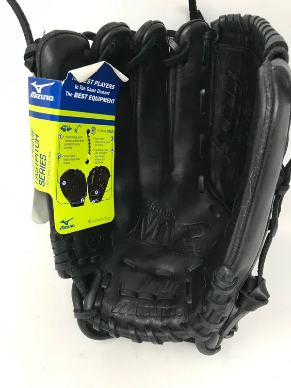 New Mizuno MVP Prime Glove GMVP1258P 12.5″ Fastpitch Softball LHT Black LEFTY