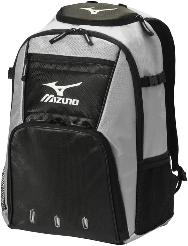 New Mizuno Organizer G4 Batpack Adjustable straps Gray/Black/White