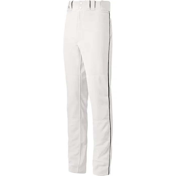 New Mizuno Premier Pro Piped Pant 350334 Mens X-Large White/Black Baseball