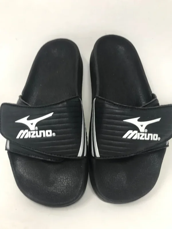 New Mizuno Runbird Slide Black 3.0 FS55SBK Unisex Men 5/ Women 6