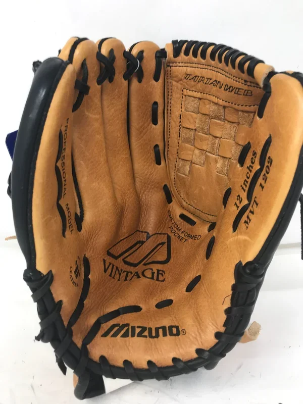 New Mizuno Vintage Professional Model Glove MVT 1202 12″ Baseball LHT Brown