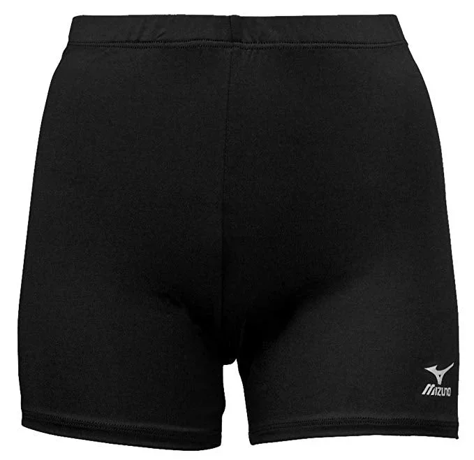 New Mizuno Vortex Volleyball Short Women’s 440202 Black Large