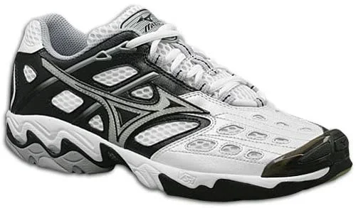 New Mizuno Wave Lightning 3 Volleyball Shoes White/Black Women’s Size W10.5