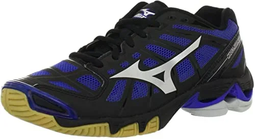 New Mizuno Women’s Wave Lightning RX2 Volleyball Shoe Blk/Ryl