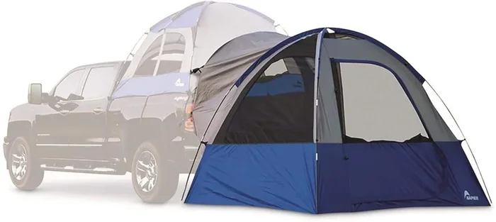 New Napier Sportz Portable 4 Person Truck Bed Convenient Camping Tent Blue