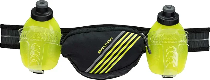 New Nathan Adult Trail Speed Plus Hydrating Belt – Black/Safety Yellow