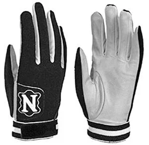 New Neumann Winter XL Tackfield Football Receiver Gloves Black/Gray