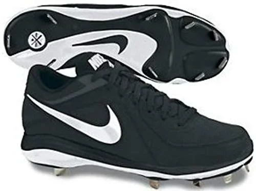 New Nike Air MVP Pro Metal 524641 Mens 13 Baseball Black/White Metal Cleats