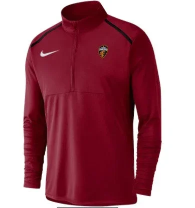 New Nike Cleveland Cavaliers Half-Zip Pullover Jacket Men’s Medium Maroon