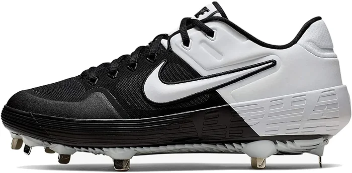 New Nike FI Premiere BB Cleat Men 10/Wmn 11.5 Blk/Wh Alpha Huarache Elite 2 Low