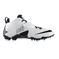 New Nike Huarache lll 469730 101 Mens 8.5 White/Black Molded Lacrosse Cleat