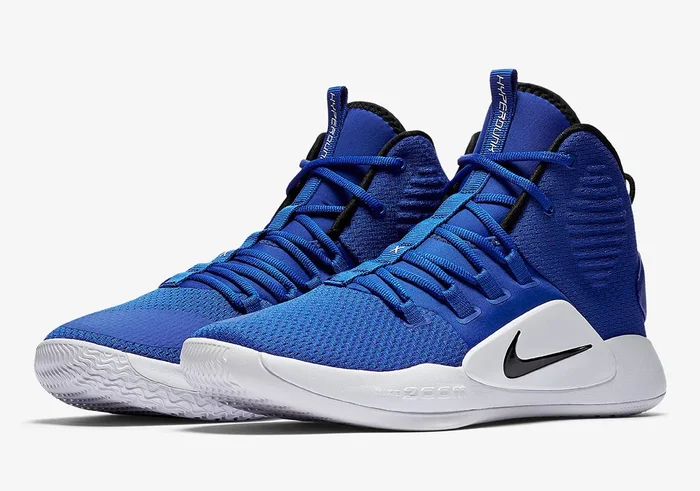 New Nike Hyperdunk X TB RoyalWhite/Black Men 11.5/Women 13 Basketball Shoes