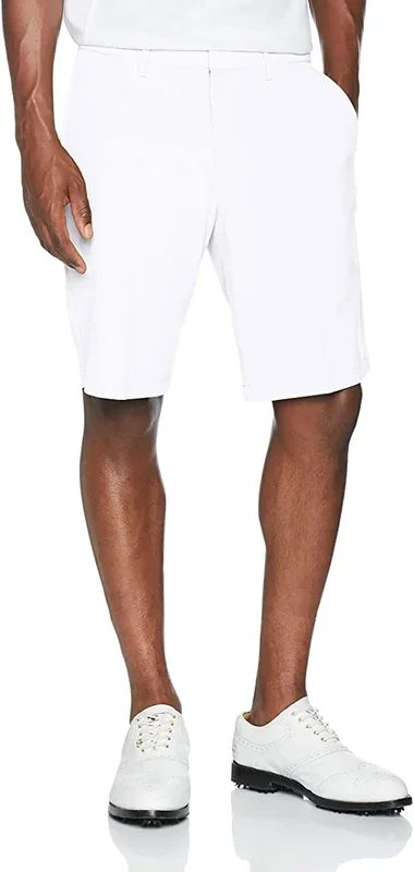 New Nike Men’s Flat Front Short Size 40 White Button Closure