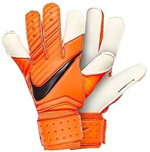 New Nike Men’s GK Grip3 Goalkeeper Gloves Orange/Black Size 8