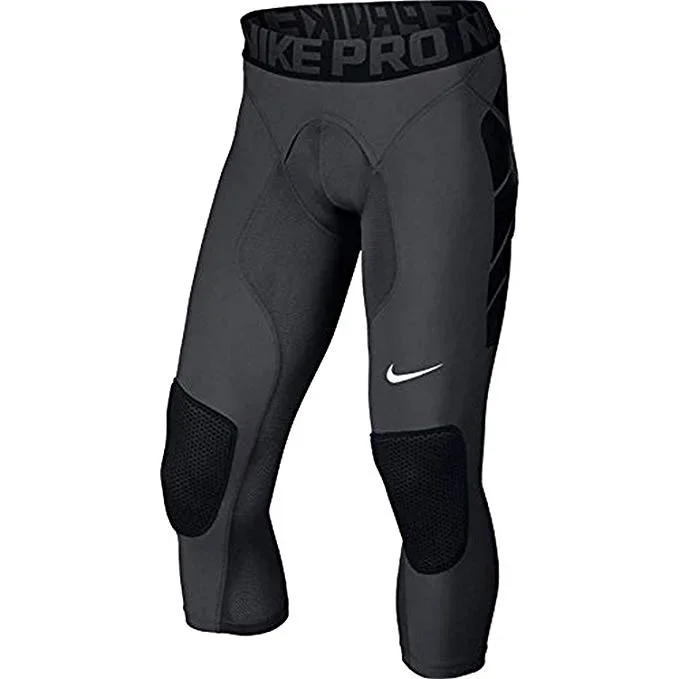 New Nike Pro HyperStrong Mens Medium Baseball Slider Tights Black 807852-060