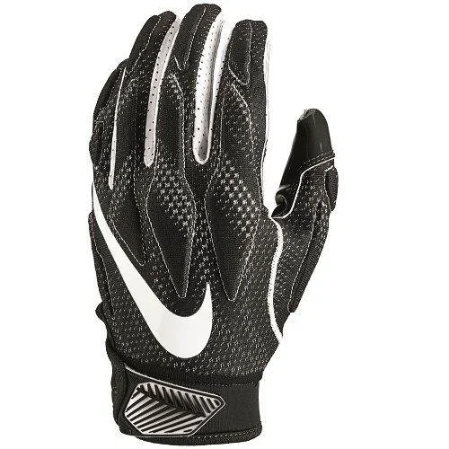 New Nike Superbad Adult Small Black/White Men’s Lightweight Football Gloves
