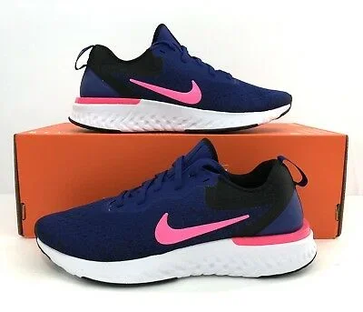 New Nike Women’s Odyssey React Running Shoe Women’s 9 Blue/Pink/Black