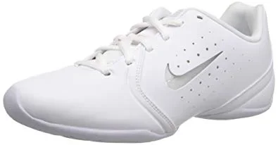 New Nike Women’s Youth 11C Sideline III Insert Training Shoe White Leather
