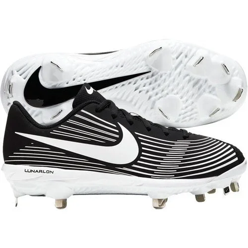 New Nike Womens Lunar Hyperdiamond 3 Varsity Black/White Size 10