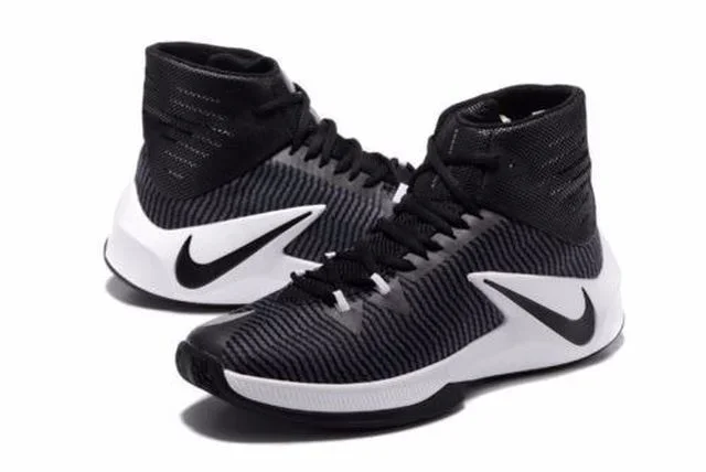 New Nike Zoom Clear Out TB Adult Basketball Shoes Black/White Men 12.5