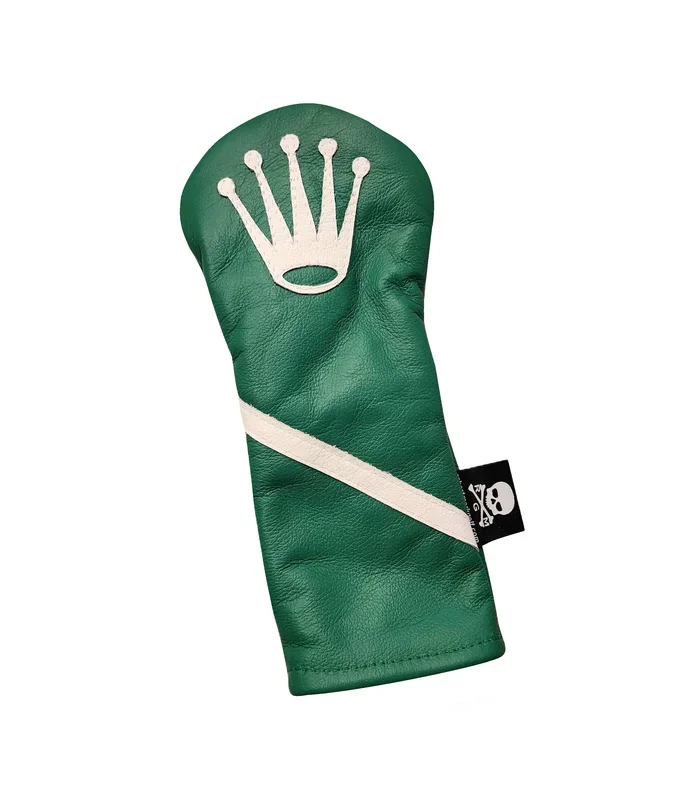 New! One-Of-A-Kind! Rolex inspired, Crown & Stripe Fairway Wood Headcover!