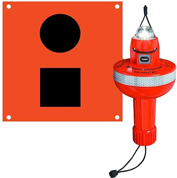 New Orion Electronic SOS Beacon Locator Kit 11 x 6 x 6 inches Orange/White