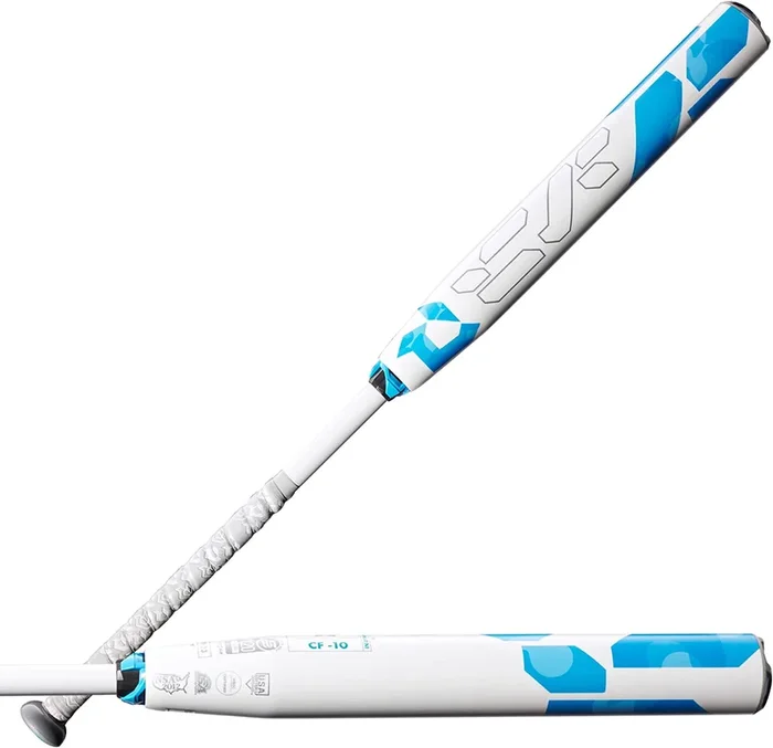 New Other 2023 DeMarini CF® Fastpitch Softball Bat 32/22, 2 Piece White/Blue