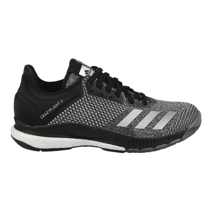 New Other Adidas Women’s Crazyflight X2 Volleyball Shoe Black/White/Silver 10.5