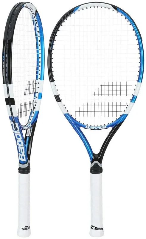 New Other Babolat Drive Max 110 Tennis Racquet Prestrung Royal/Whte/Blck 3:4 3/8