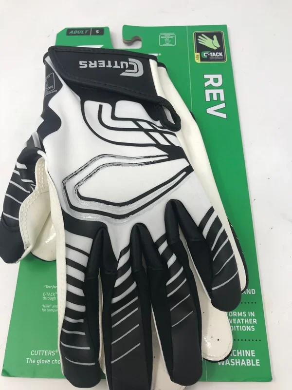 New Other Cutters Gloves Revolution Football Gloves White/Black