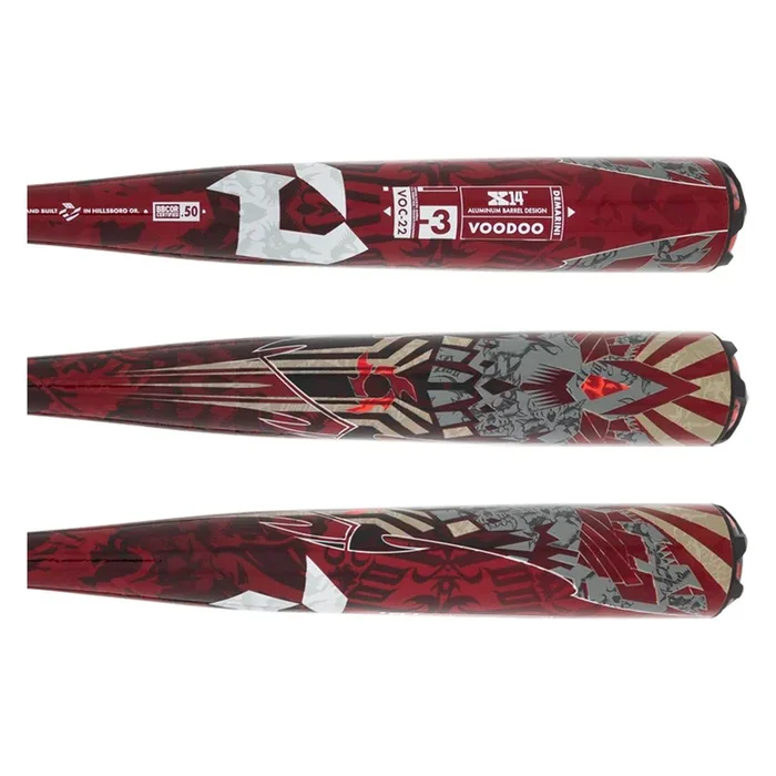 New Other DeMarini Voodoo One 2022 BBCOR Baseball Bat 2 5/8″ Red/Black 30/27