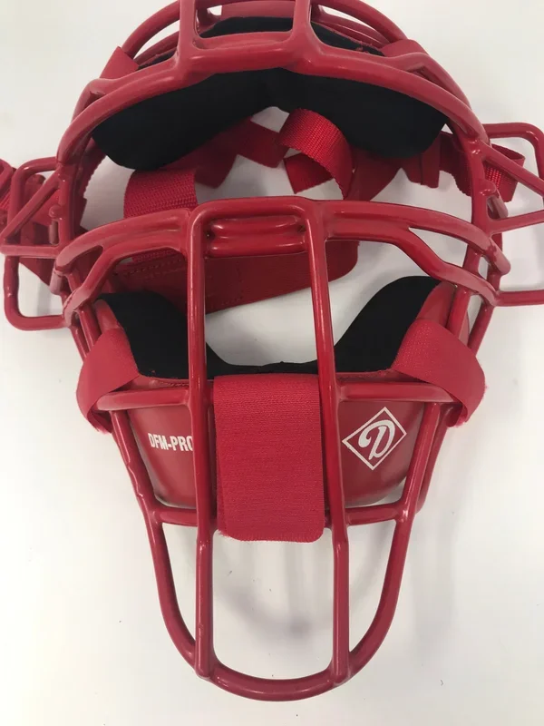 New Other Diamond Pro Face Mask DFM-PRO Adult Large Baseball Red