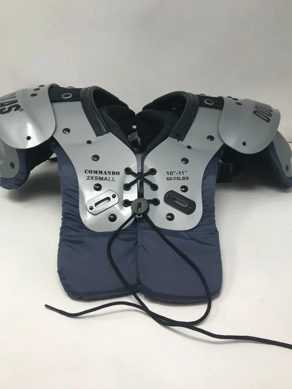 New Other Douglas Yth 10″-11″ Commando A/P Football Shoulder Pads XX-Small Nvy