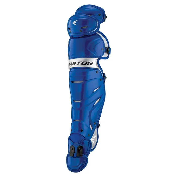 New Other Easton Leg Guards Elite X 16.5″ Royal/Black Adult Catchers Baseball
