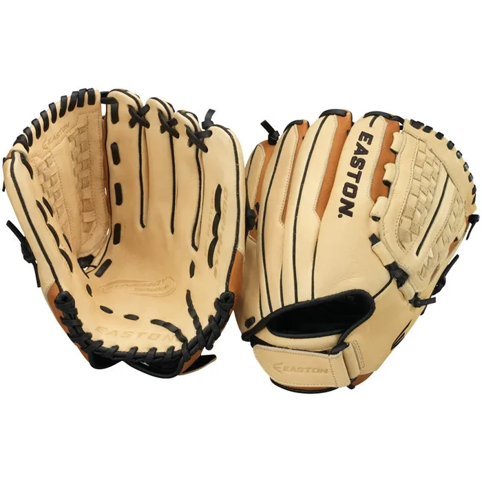 New Other Easton Synergy Glove SYFP1200 12″ Fastpitch Softball RHT Tan/Brown