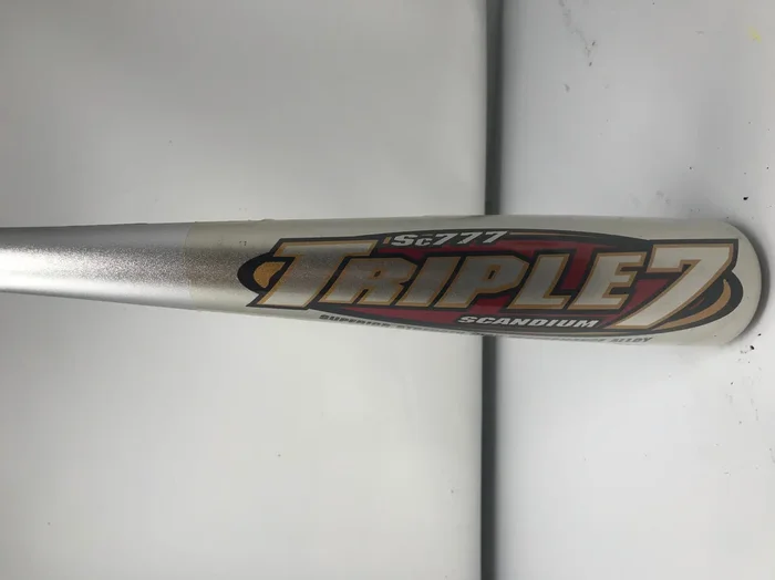 New Other Easton Triple 7 28/19.5 Senior League Baseball Bat Silver BZ88 Silver