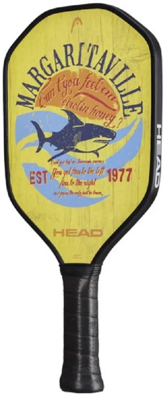 New Other Head Graphite Pickleball Paddle – Margaritaville Fins Yellow