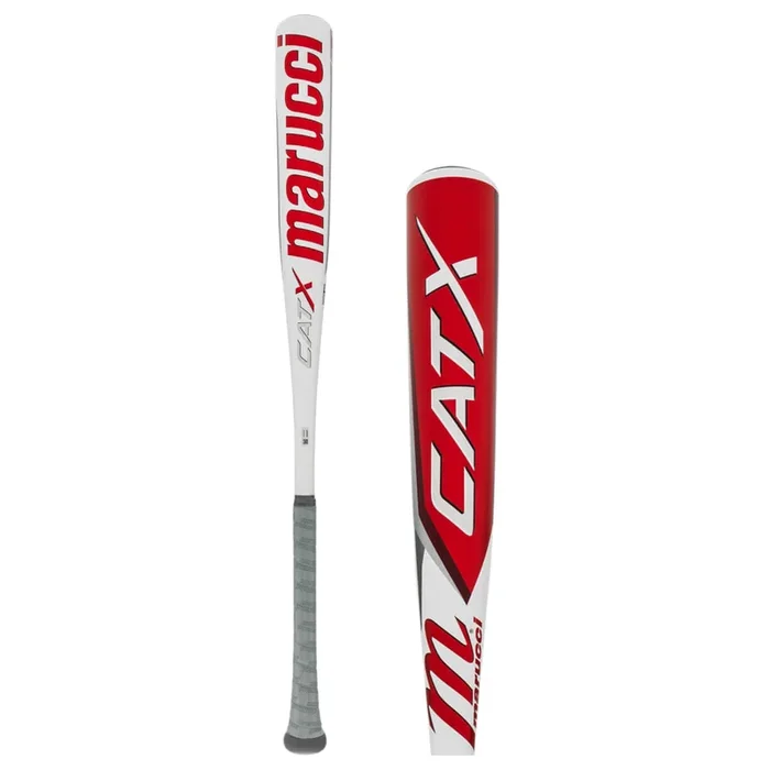 New Other MARUCCI CATX BBCOR -3 Aluminum Baseball Bat 2 5/8″ Barrel Wht/Rd 31/28